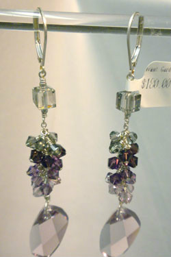 Beadology Iowa Avant Garde Cascade Earrings