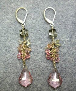 Beadology-Iowa-Baroque-Cascade Beadology Iowa Baroque Cascade Earrings