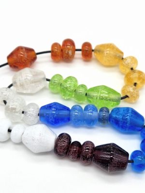 Cremation Beads--Transparent Samples