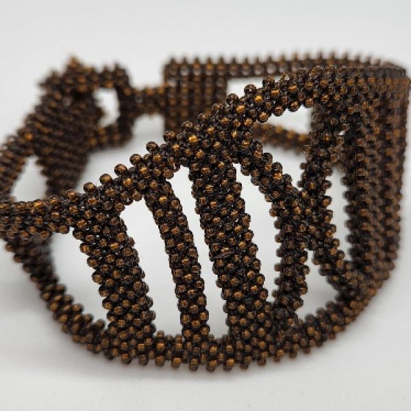 Beadology-Iowa-X-Marks-the-Spot-Cuff-bracelet-02 "X" Marks the Spot