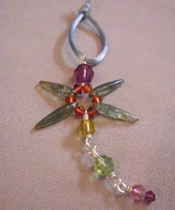 Beadology-Iowa-Classes-Dragonfly-Pendant Beadology Iowa Classes Dragonfly Pendant
