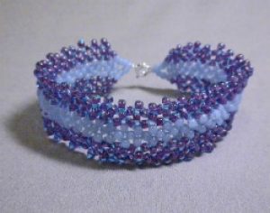 Flat Right Angle Weave (RAW) Bracelet