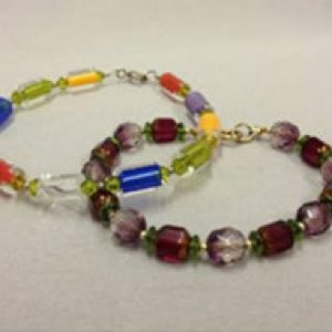 Beadology-Iowa-Classes-Two-Bracelets-Introduction-to-Stringing Make 2 Bracelets: Intro to Stringing through Kirkwood Community College