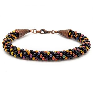 Kumihimo Beaded Bracelet