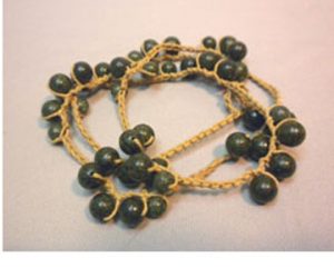 wrappedbracweblv Crochet and Beaded Wrapped Bracelet/Necklace