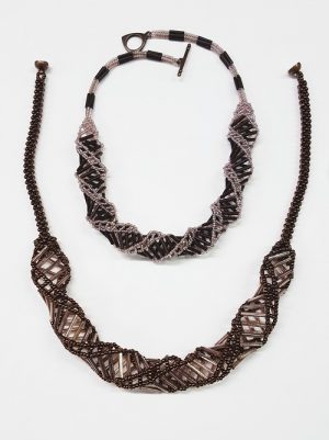 Netted Helix Necklace