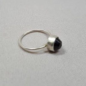New Class!  Bezeled Stone and Silver Ring