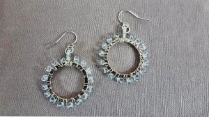 Wire Wrapped Earrings through Kirkwood Community College