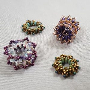 2-hole-bead-components-Toho-seed-beads-Czech-pressed-glass_Beadology-Iowa 2-hole Bead Components