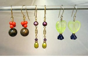 Make Amazing Earrings--Great Gift!:  Intro to Wirework through Kirkwood Community College