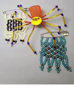 Winter-Bead-Camp_Spider_Message-Beads_Beadology-Iowa Winter-Bead-Camp_Spider_Message-Beads_Beadology-Iowa