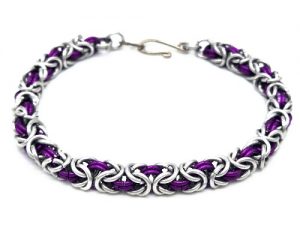 Byzantine Chain Maille Bracelet–This Class Is Full. Please Call To Get On A Waiting List.