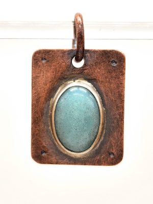 Metal Bezel Pendant--This class is full! Call 319-338-1566 to get on wait-list
