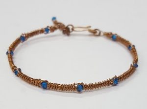 Zanetta-Hoehle_Snake-Weave-Bracelet_Beadology-Iowa Snake Weave Bracelet