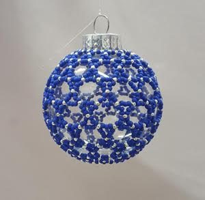 Beaded Holiday Ornament--this class is full--call to get on a waiting list