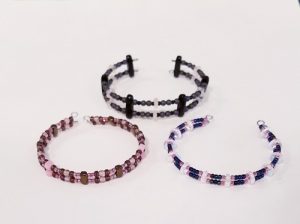 Memory-Wire-Bracelet_Beadology_Iowa 2-Strand Memory Wire Bracelet