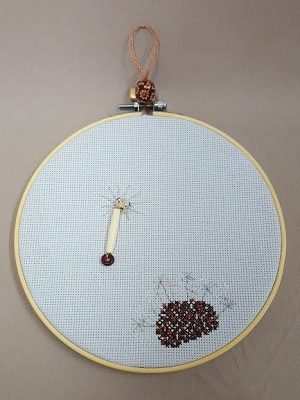 Bead-Challenge-2019_Emily-Harvey_Beadology-Iowa Bead Challenge 2019--Emily Harvey's "Blow Away, Dandelion"