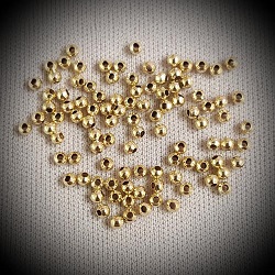 2mm Gold Filled Spacer Beads-100ct. - Beadology Iowa