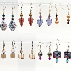 Czech Glass Earring Kits