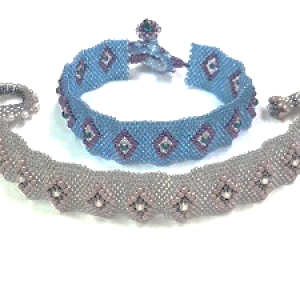 Raised-Diamond-Bracelet_Peyote_Kit_Beadology-Iowa.jpg Raised Diamond Bracelet with Toggle Kit