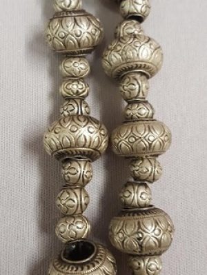Stamped-Nickel-large-holed_Beadology-Iowa Stamped Nickel Strand