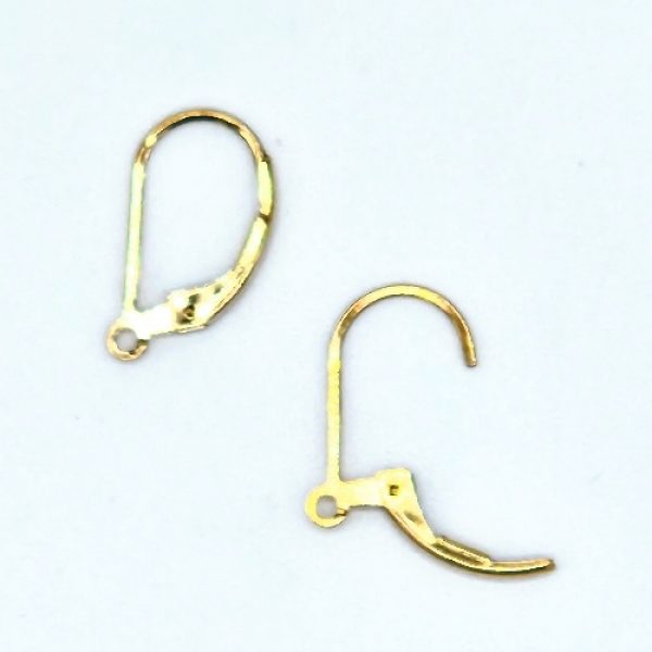 Gold Filled Lever Back Ear Wires (6 ct)