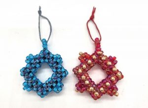 Cubed Right Angle Weave Pendant Kit