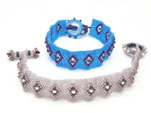 Raised Diamond Bracelet with Toggle Kit