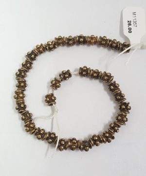 Brass-Tubes-Dots_Beadology-Iowa Brass Tubes with Dots