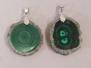 Malacite-Pendant_Beadology-Iowa Malachite Pendant