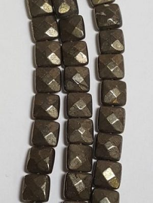 Pyrite Faceted Squares