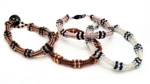 Tubular-Herringbone_bracelet_Beadology-Iowa Tubular Herringbone Bracelet through Kirkwood