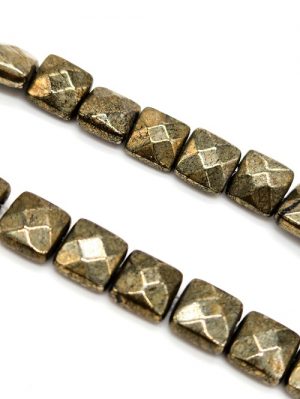 Faceted Pyrite Squares