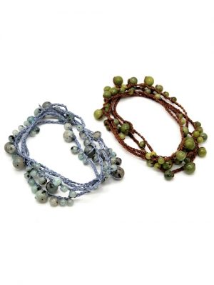 Wrapped Stone Bracelet/Necklace Kit