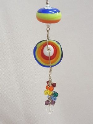 Flapjack-Swarovski-Necklace-Pridewear_Beadology-Iowa Pridewear Flapjack Necklace