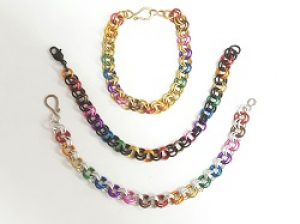 Pridewear Chain Maille Bracelet