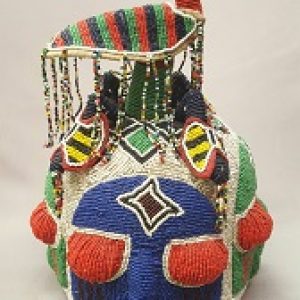 Yoruba-beaded-crown_Beadology-Iowa Yoruba Beaded Crown