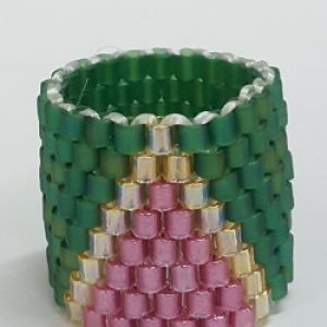 Beaded-ring-peyote_Beadology-Iowa New Class! Gyrls Night Out: Beaded Ring