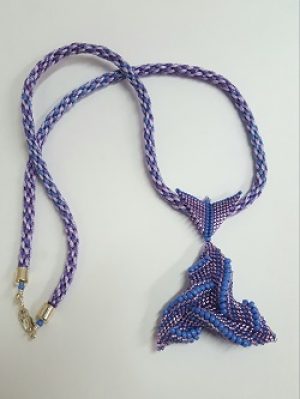 Cellini-Triangle-Necklace_Laurel-Kubby_Beadology-Iowa Cellini Triangle Necklace