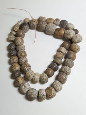 Stegadon-Graduated_Stone_Beadology-Iowa Stegodon Graduated Strand