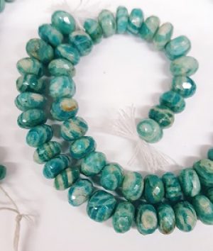 Russian-Amazonite-faceted-rondel_closeup_Beadology-Iowa Russian Amazonite Faceted Rondels