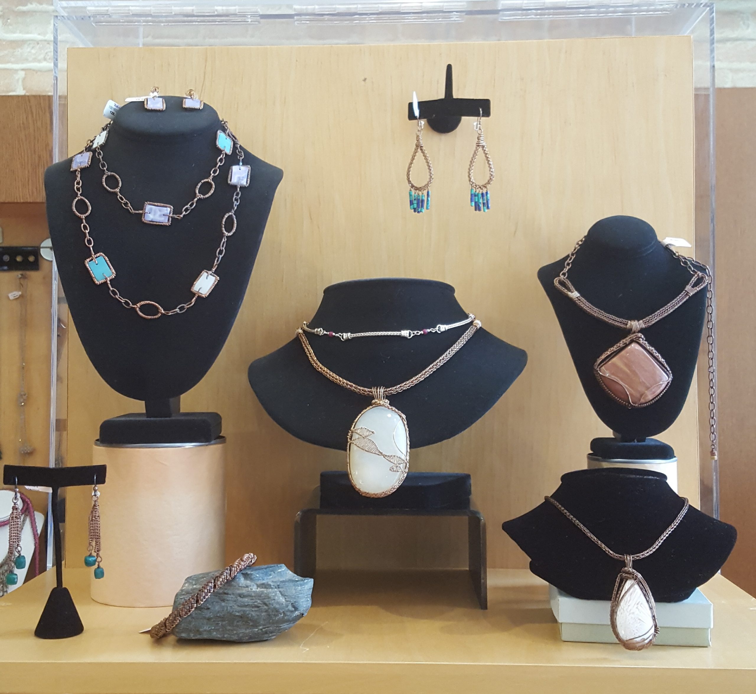 Tumbled Wire Designs Trunk Show - Beadology Iowa