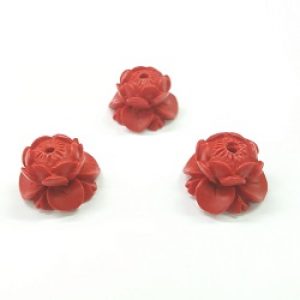 lotus-flower-cinnabar_Beadology-Iowa Cinnabar Lotus Flower