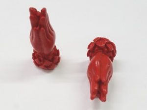 praying-hands-cinnabar_Beadology-Iowa Cinnabar Praying Hands