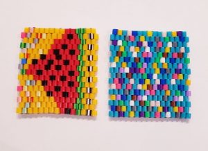 Mug-rug-KICK_kids-camp_Beadology-Iowa KICK Class for Kids through Kirkwood: Mug Rug Coaster Creations