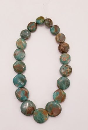 Turquoise-Graduated-Coin_Sonora-Mexico_Beadology-Iowa Turquoise Graduated Coins