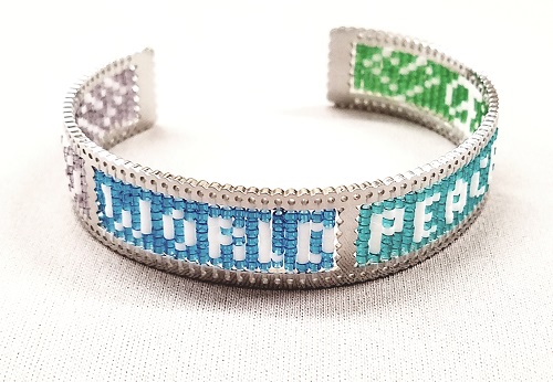 Quote Peace Bracelet Rope Wristband Dream Hope Ladder Star : Amazon.in:  Jewellery