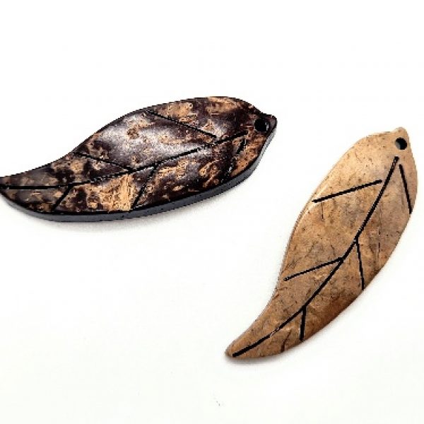 coconut-shell-leaves_beadology-iowa Coconut Shell Leaves