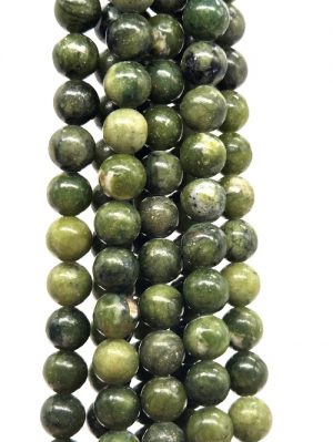 Chinese Jade Rounds (4mm, 6mm, 8mm)