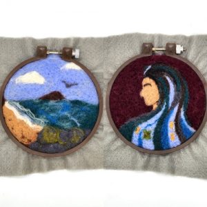 New Class!  Felting with Victor:  Portraits & Landscapes--only 1 seat left!